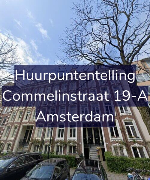 Foto gevel Huurpuntentelling voor Commelinstraat 19-A, Amsterdam