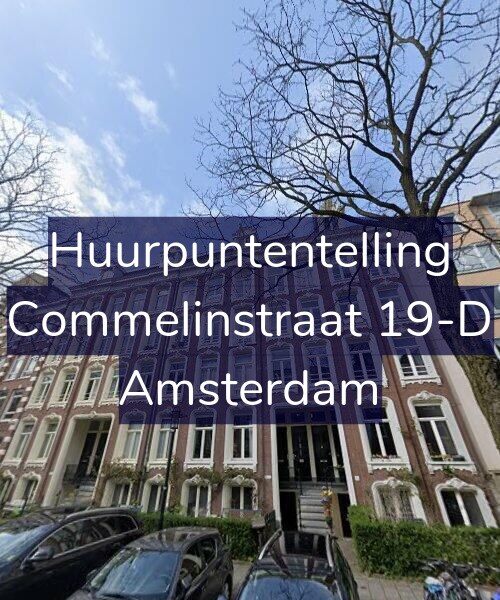 Foto gevel Huurpuntentelling voor Commelinstraat 19-D, Amsterdam