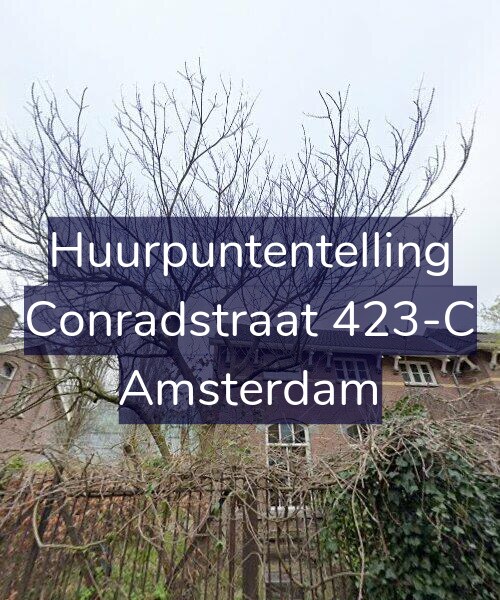 Foto gevel Huurpuntentelling voor Conradstraat 423-C, Amsterdam