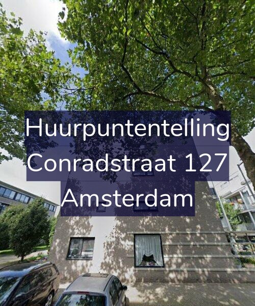 Foto gevel Huurpuntentelling voor Conradstraat 127, Amsterdam