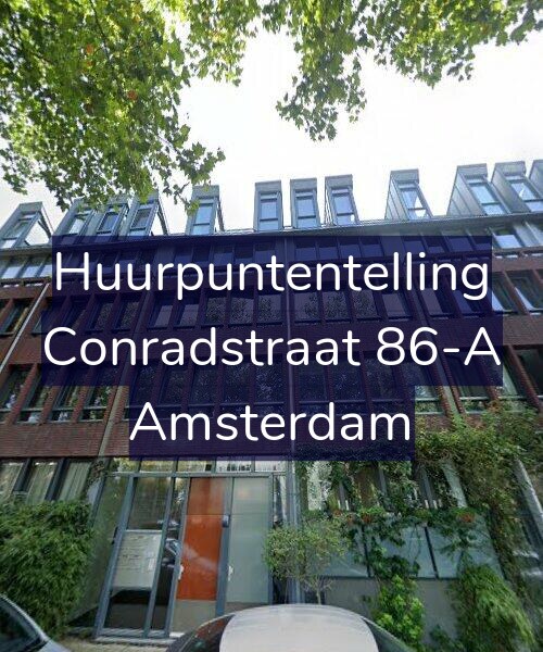 Foto gevel Huurpuntentelling voor Conradstraat 86-A, Amsterdam