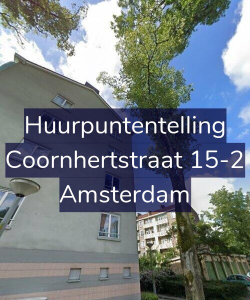 Foto gevel Huurpuntentelling voor Coornhertstraat 15-2, Amsterdam