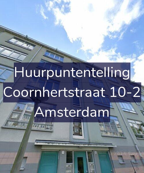 Foto gevel Huurpuntentelling voor Coornhertstraat 10-2, Amsterdam