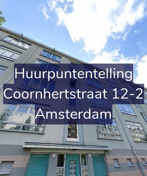 Foto gevel Huurpuntentelling voor Coornhertstraat 12-2, Amsterdam