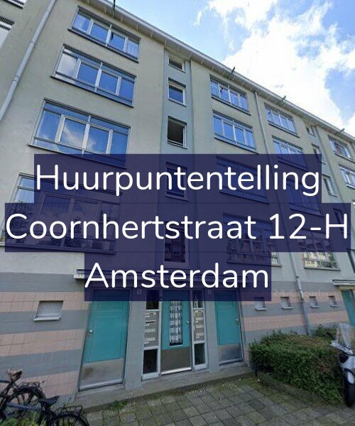 Foto gevel Huurpuntentelling voor Coornhertstraat 12-H, Amsterdam