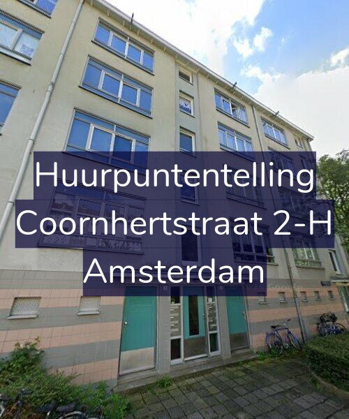 Foto gevel Huurpuntentelling voor Coornhertstraat 2-H, Amsterdam