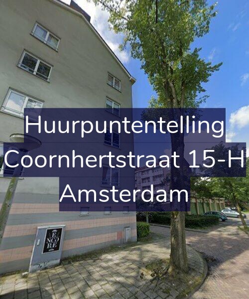 Foto gevel Huurpuntentelling voor Coornhertstraat 15-H, Amsterdam