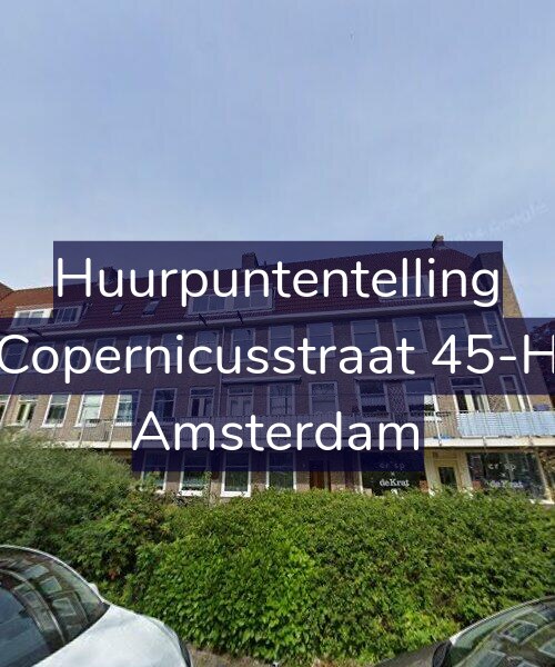 Foto gevel Huurpuntentelling voor Copernicusstraat 45-H, Amsterdam