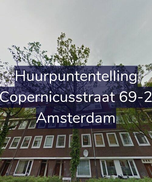 Foto gevel Huurpuntentelling voor Copernicusstraat 69-2, Amsterdam