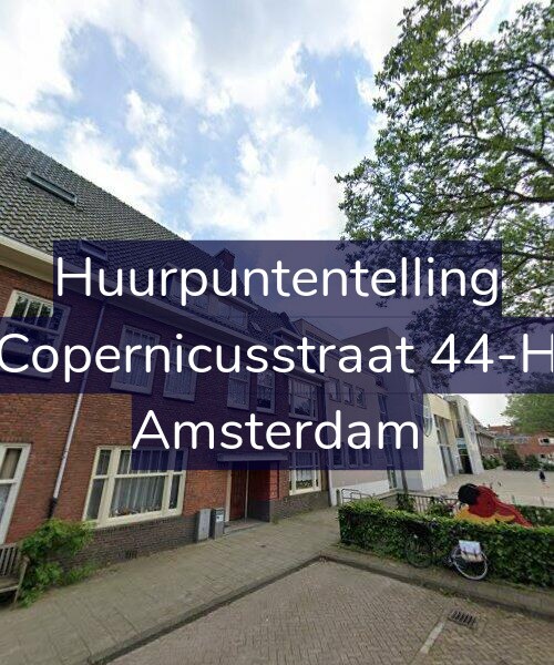 Foto gevel Huurpuntentelling voor Copernicusstraat 44-H, Amsterdam