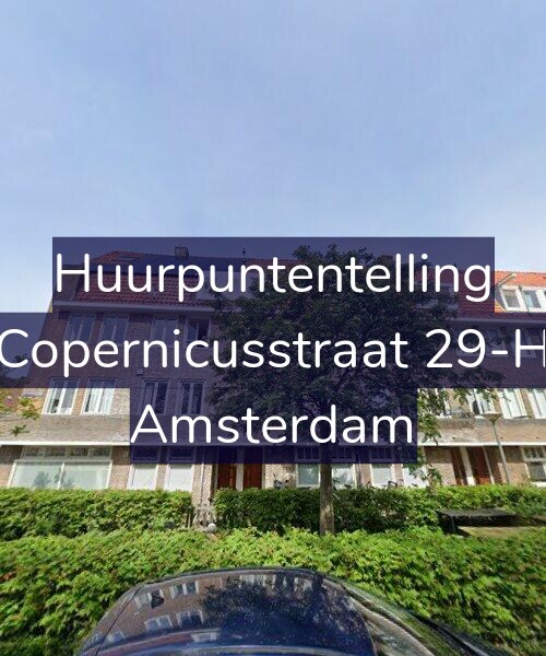 Foto gevel Huurpuntentelling voor Copernicusstraat 29-H, Amsterdam