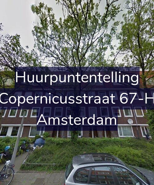 Foto gevel Huurpuntentelling voor Copernicusstraat 67-H, Amsterdam