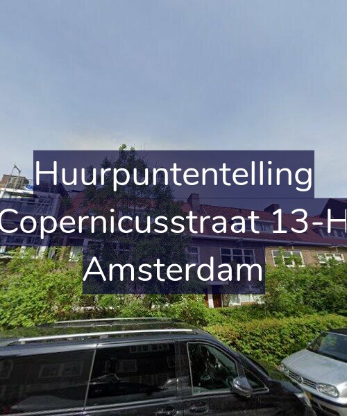 Foto gevel Huurpuntentelling voor Copernicusstraat 13-H, Amsterdam