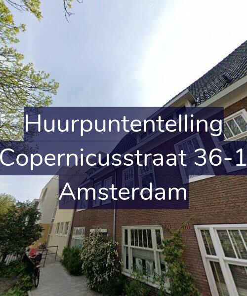 Foto gevel Huurpuntentelling voor Copernicusstraat 36-1, Amsterdam