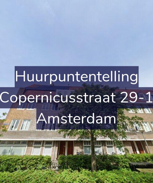 Foto gevel Huurpuntentelling voor Copernicusstraat 29-1, Amsterdam