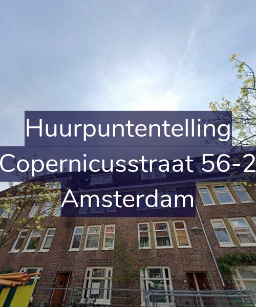 Foto gevel Huurpuntentelling voor Copernicusstraat 56-2, Amsterdam