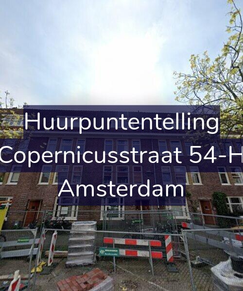 Foto gevel Huurpuntentelling voor Copernicusstraat 54-H, Amsterdam