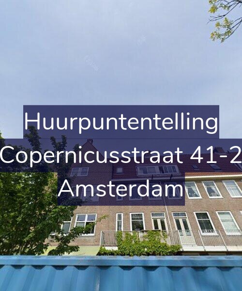 Foto gevel Huurpuntentelling voor Copernicusstraat 41-2, Amsterdam