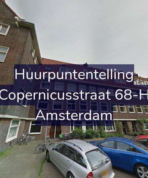 Foto gevel Huurpuntentelling voor Copernicusstraat 68-H, Amsterdam