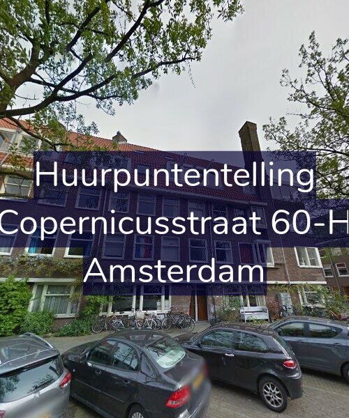 Foto gevel Huurpuntentelling voor Copernicusstraat 60-H, Amsterdam