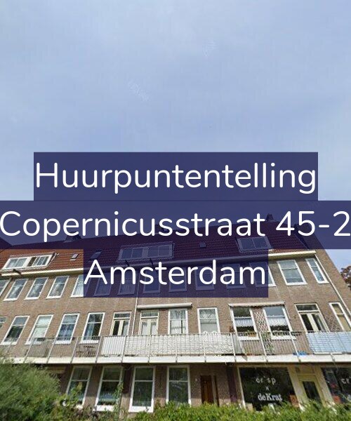 Foto gevel Huurpuntentelling voor Copernicusstraat 45-2, Amsterdam