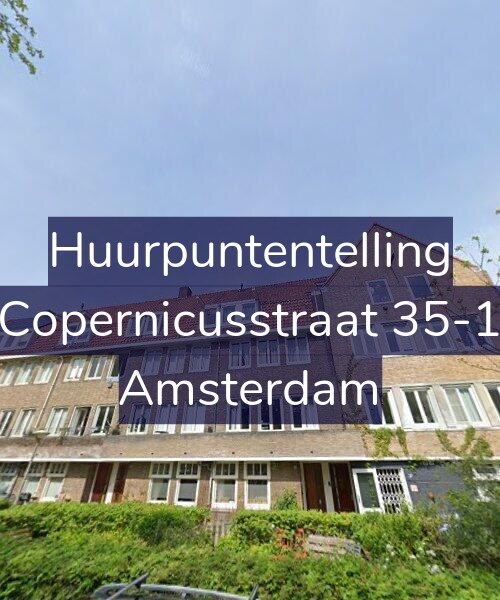 Foto gevel Huurpuntentelling voor Copernicusstraat 35-1, Amsterdam