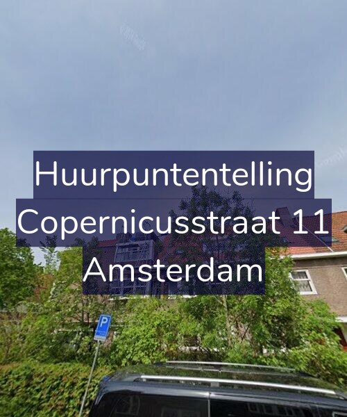 Foto gevel Huurpuntentelling voor Copernicusstraat 11, Amsterdam