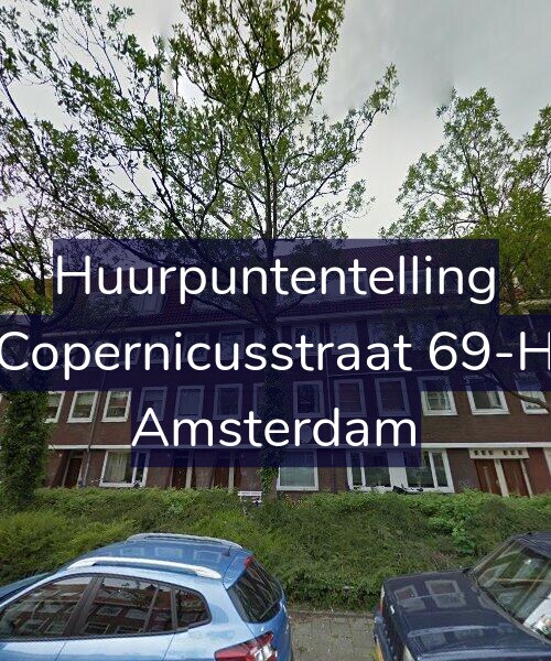 Foto gevel Huurpuntentelling voor Copernicusstraat 69-H, Amsterdam