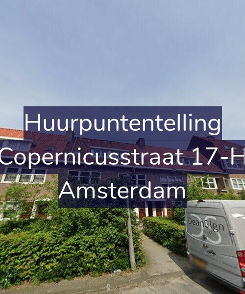 Foto gevel Huurpuntentelling voor Copernicusstraat 17-H, Amsterdam