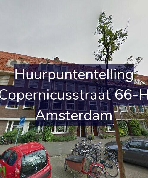 Foto gevel Huurpuntentelling voor Copernicusstraat 66-H, Amsterdam