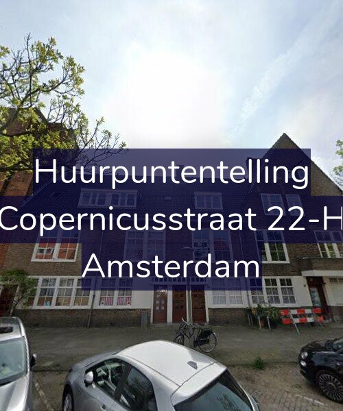 Foto gevel Huurpuntentelling voor Copernicusstraat 22-H, Amsterdam