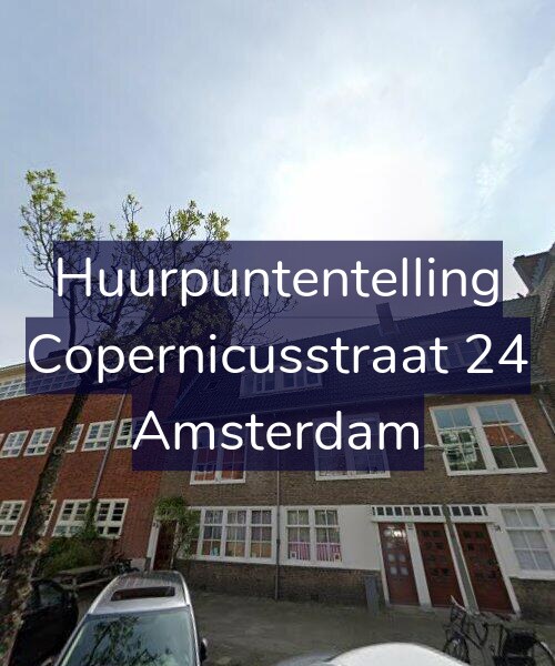 Foto gevel Huurpuntentelling voor Copernicusstraat 24, Amsterdam