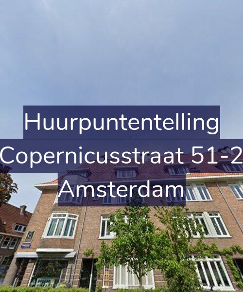 Foto gevel Huurpuntentelling voor Copernicusstraat 51-2, Amsterdam