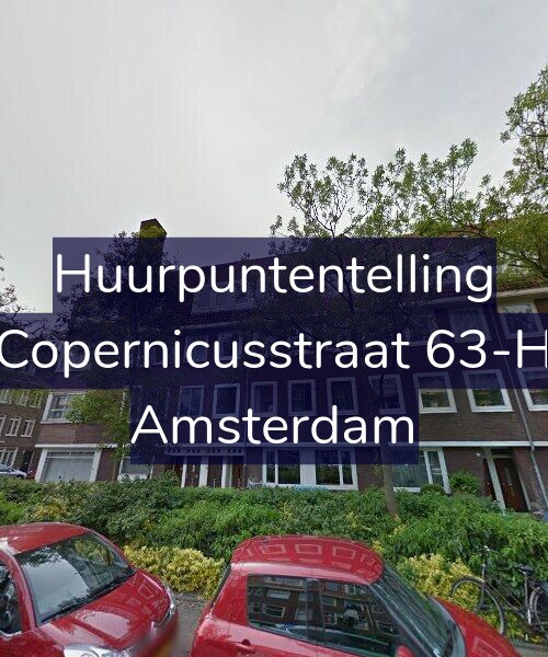 Foto gevel Huurpuntentelling voor Copernicusstraat 63-H, Amsterdam
