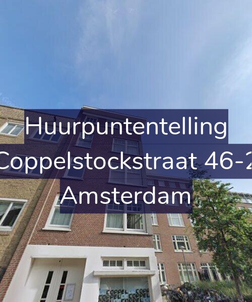 Foto gevel Huurpuntentelling voor Coppelstockstraat 46-2, Amsterdam