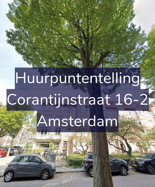 Foto gevel Huurpuntentelling voor Corantijnstraat 16-2, Amsterdam