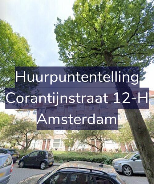 Foto gevel Huurpuntentelling voor Corantijnstraat 12-H, Amsterdam