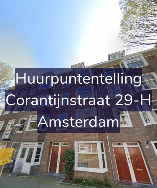 Foto gevel Huurpuntentelling voor Corantijnstraat 29-H, Amsterdam