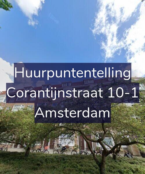 Foto gevel Huurpuntentelling voor Corantijnstraat 10-1, Amsterdam