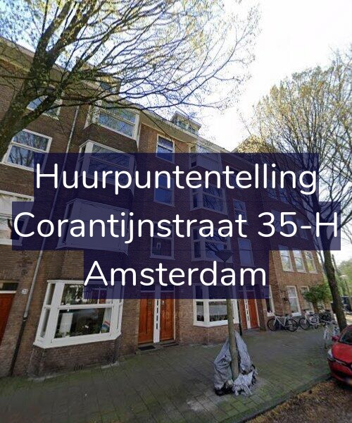 Foto gevel Huurpuntentelling voor Corantijnstraat 35-H, Amsterdam