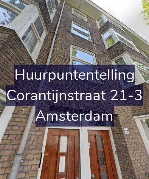 Foto gevel Huurpuntentelling voor Corantijnstraat 21-3, Amsterdam