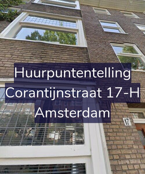 Foto gevel Huurpuntentelling voor Corantijnstraat 17-H, Amsterdam