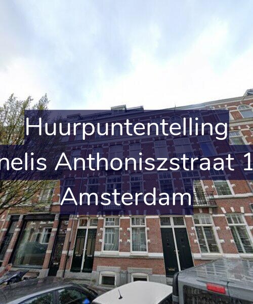 Foto gevel Huurpuntentelling voor Cornelis Anthoniszstraat 14-2, Amsterdam