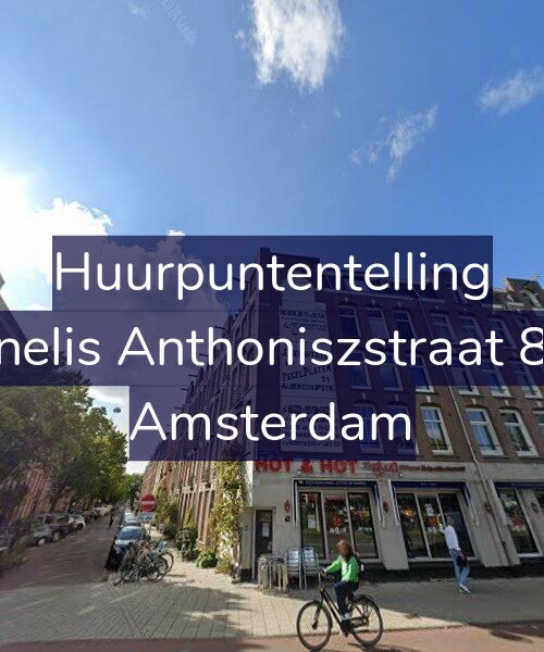 Foto gevel Huurpuntentelling voor Cornelis Anthoniszstraat 81-3, Amsterdam