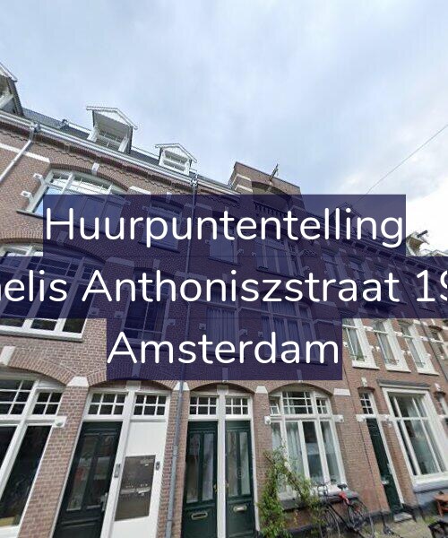 Foto gevel Huurpuntentelling voor Cornelis Anthoniszstraat 19-3V, Amsterdam