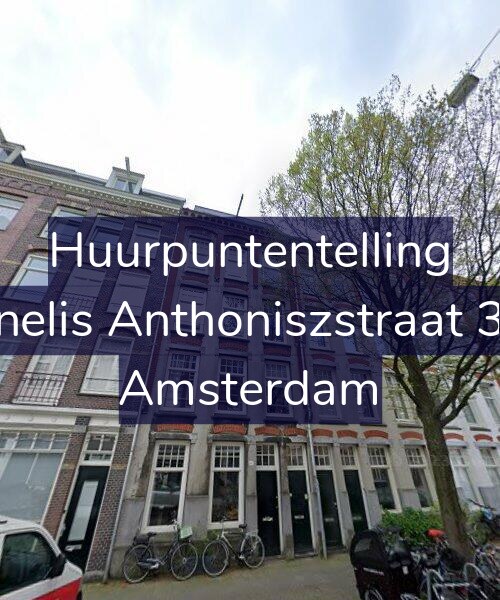 Foto gevel Huurpuntentelling voor Cornelis Anthoniszstraat 30-2, Amsterdam