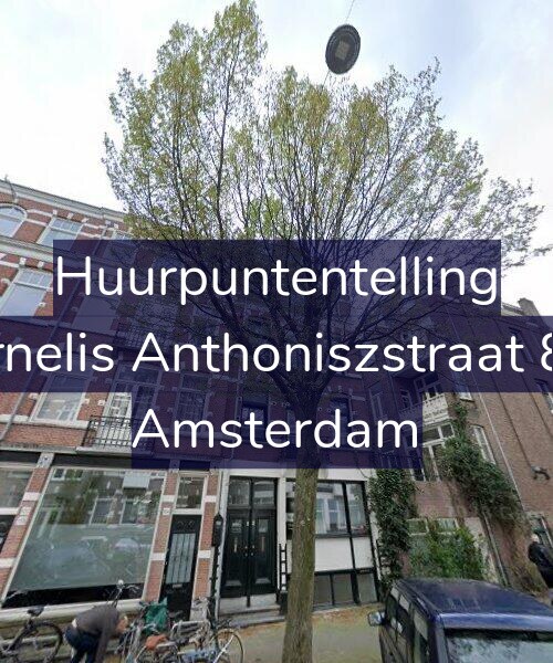 Foto gevel Huurpuntentelling voor Cornelis Anthoniszstraat 8-H, Amsterdam