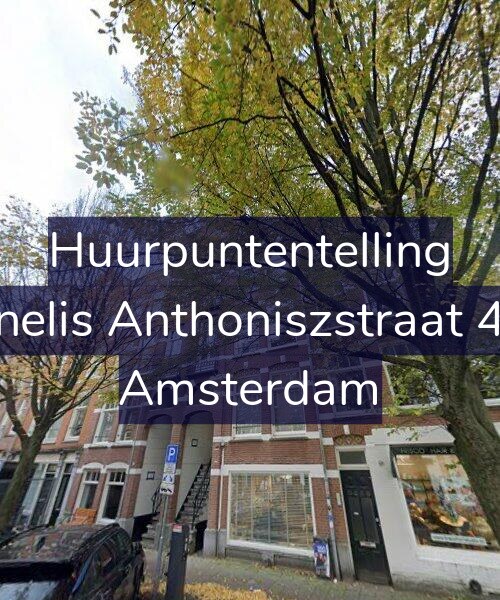 Foto gevel Huurpuntentelling voor Cornelis Anthoniszstraat 42-1, Amsterdam