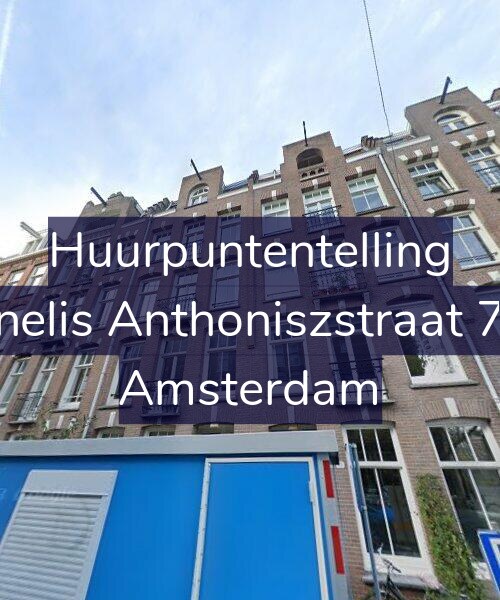 Foto gevel Huurpuntentelling voor Cornelis Anthoniszstraat 75-1, Amsterdam