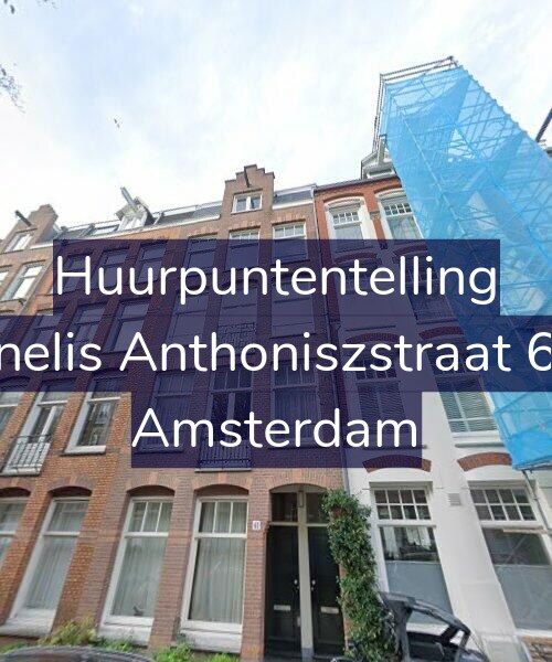 Foto gevel Huurpuntentelling voor Cornelis Anthoniszstraat 61-2, Amsterdam
